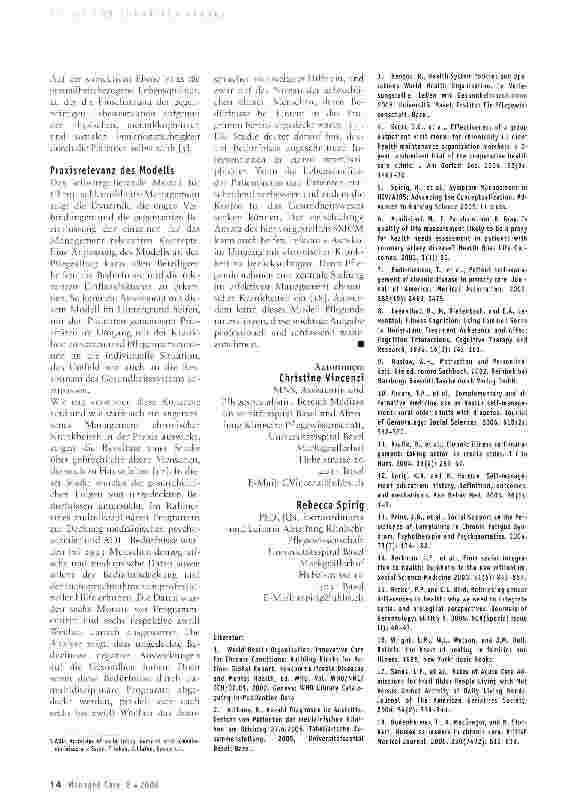 Vorschauseite 3: Die Bedürfnisse der Patienten stehen im Mittelpunkt