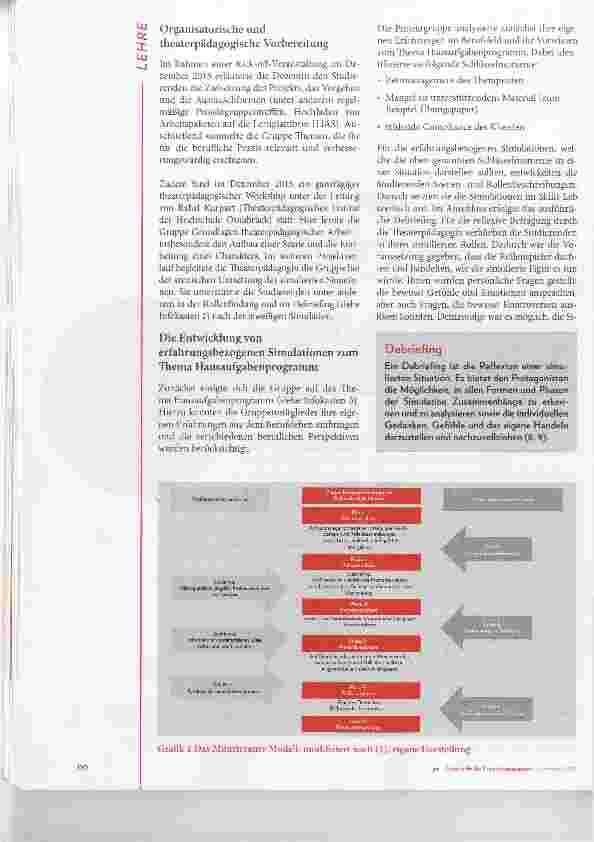 Vorschauseite 2: Förderung beruflicher Kompetenzen im Skills Lab zum Thema Hausaufgabenprogramm