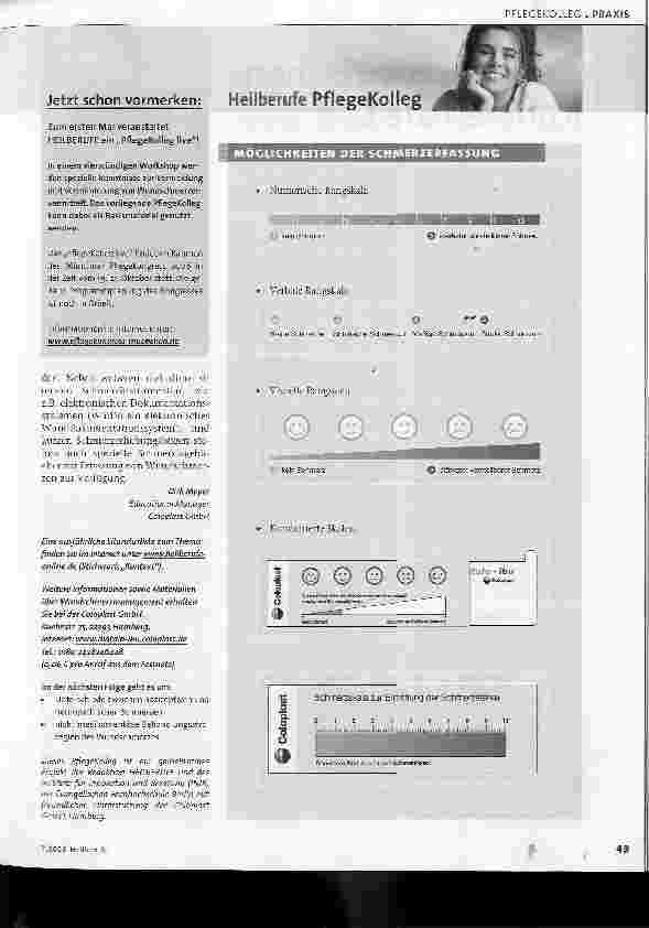 Vorschauseite 4: 1. Teil Pflege bei Wundschmerz Schmerzen und Wunden behandeln