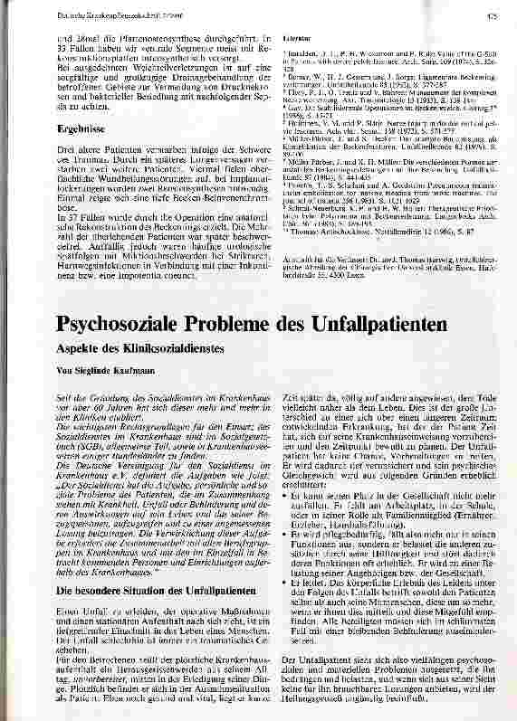 Vorschauseite 5: Instabile Beckenfrakturen Diagnose, Therapie und Komplikationen