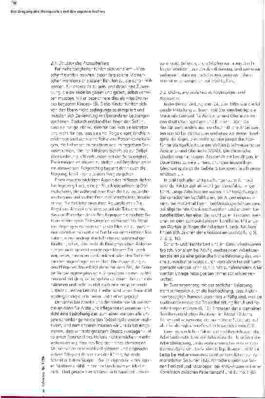Vorschauseite 3: Der Umgang des Therapeuten mit den eigenen Kräften