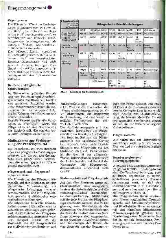 Vorschauseite 2: Professionalisierung und Qualitätsentwicklung - am Klinikum der Stadt Ludwigshafen gGmbH, 2. Teil