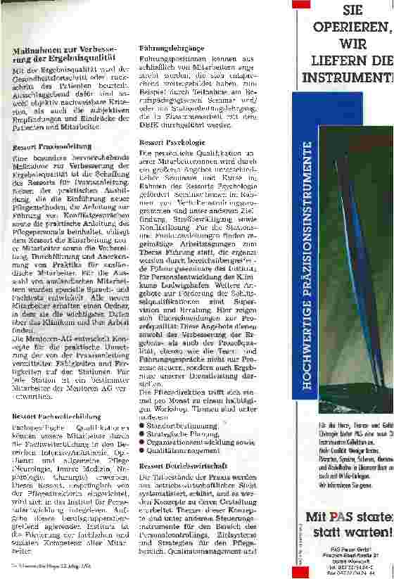 Vorschauseite 3: Professionalisierung und Qualitätsentwicklung - am Klinikum der Stadt Ludwigshafen gGmbH, 2. Teil