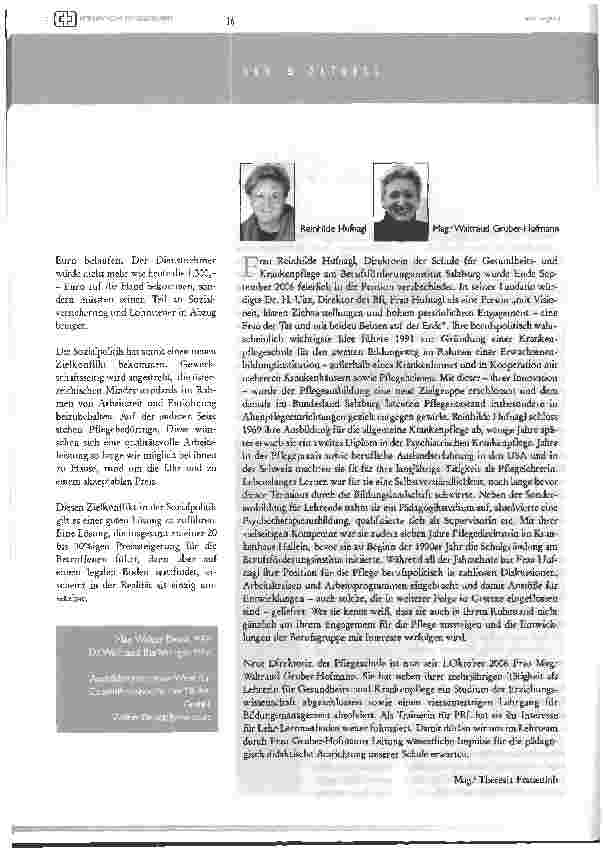 Vorschauseite 3: Illegale Pflege in Tirol