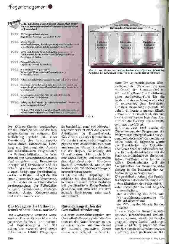 Vorschauseite 2: Das Gesundheitsfördernde Krankenhaus
