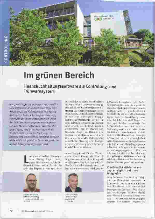 Vorschauseite 1: Im grünen Bereich
