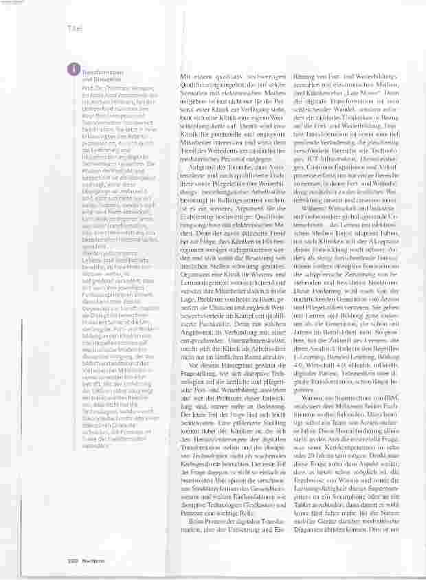 Vorschauseite 2: Vom Late Mover zum Wertetreiber