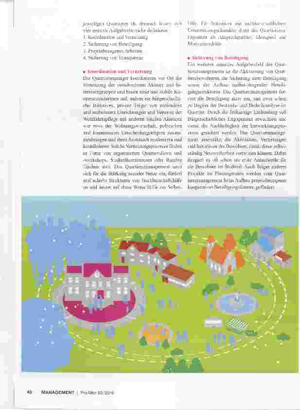 Vorschauseite 2: Nachhaltige Quartiersentwicklung Teil I: Sozialraumbezogene Generalisten: Aufgaben und Kompetenzen des Quartiersmanagements