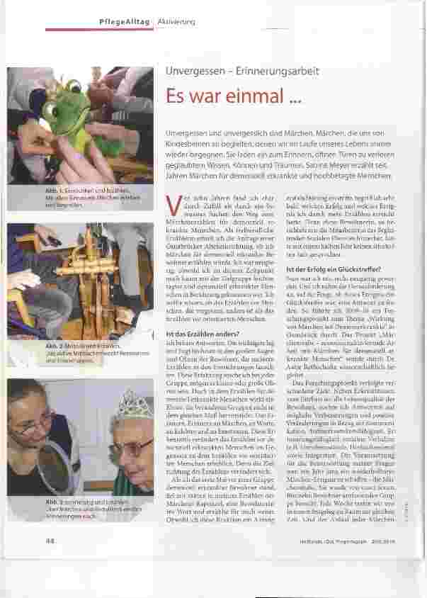 Vorschauseite 1: Es war einmal...