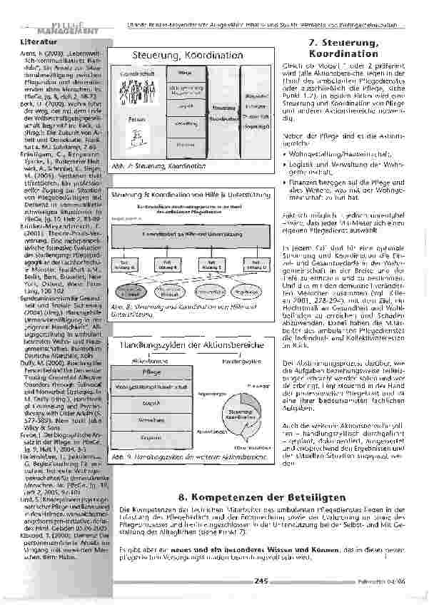 Vorschauseite 6: Ausgewählte Inhaltsund Strukturelemente von Wohngemeinschaften, in denen Menschen mit Demenz leben