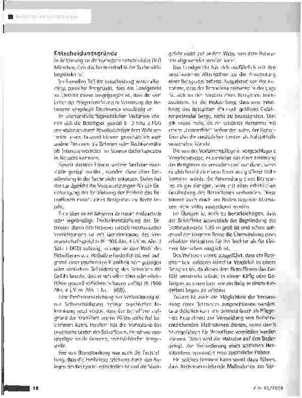 Vorschauseite 2: Verwendung eines Bettgitters, Bettgurtes oder Bettnests