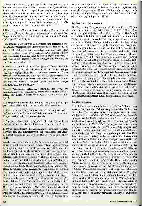 Vorschauseite 4: Die Deszensusstörungen des Hodens und ihre Behandlung