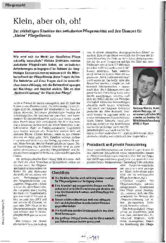 Vorschauseite 1: Klein, aber oh, oh!