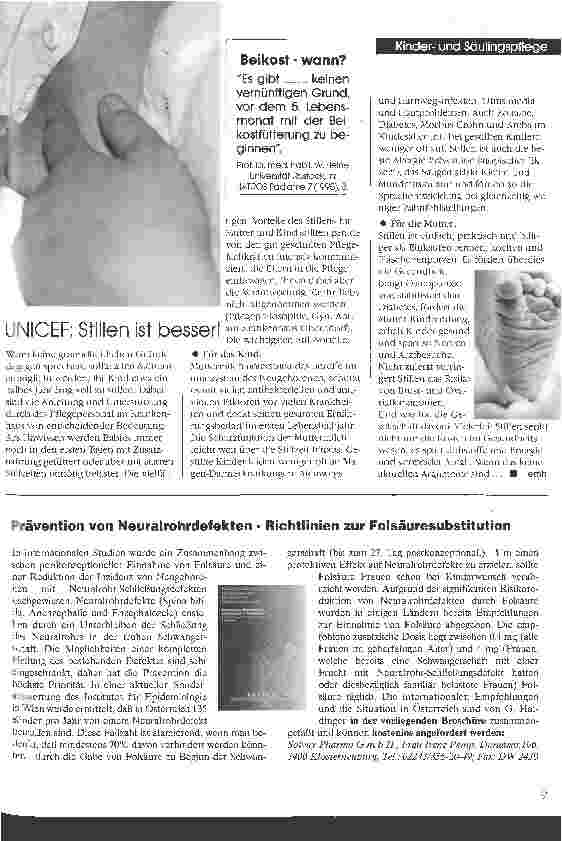 Vorschauseite 2: We are the World. We are the Children ... Interdisziplinäres Engagement für Mutter und Kind von WHO und UNICEF mit Auszeichnung gewürdigt