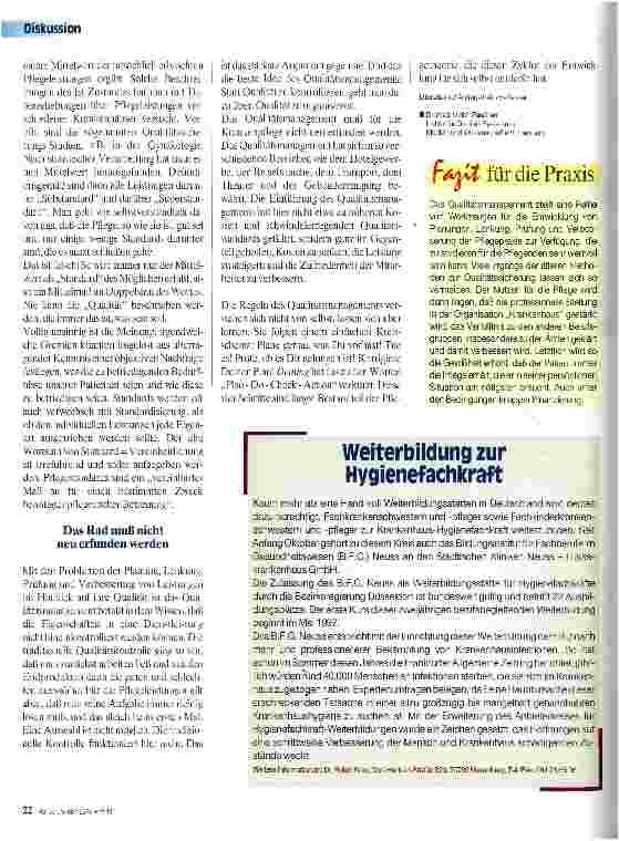 Vorschauseite 3: Vom Umgang mit der Qualität