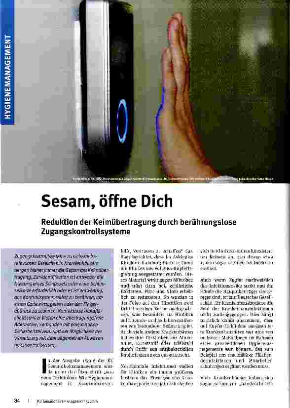 Vorschauseite 1: Sesam, öffne Dich