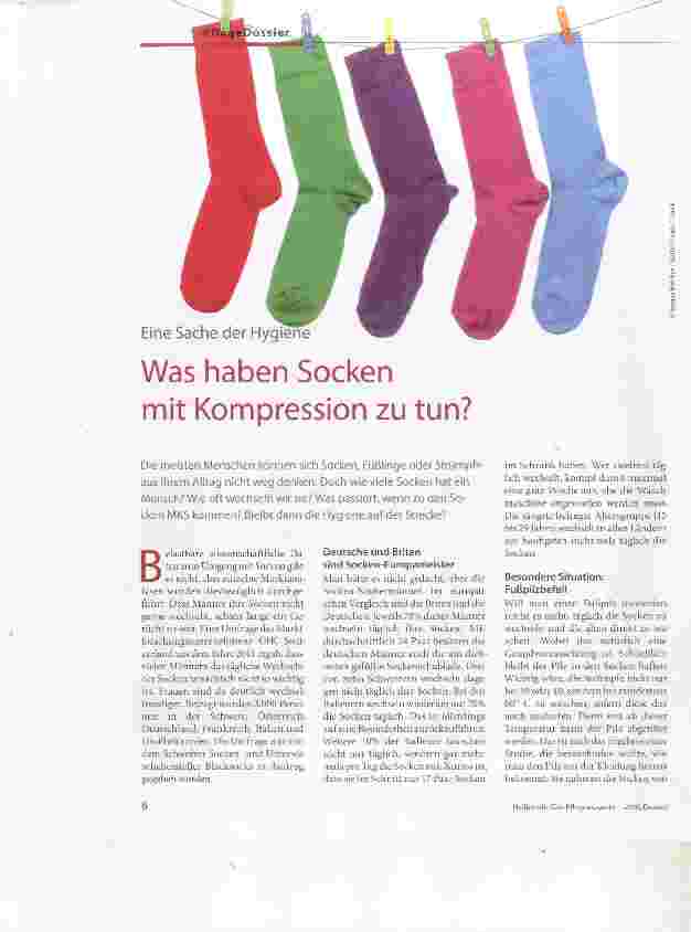 Vorschauseite 1: Was haben Socken mit Kompression zu tun?