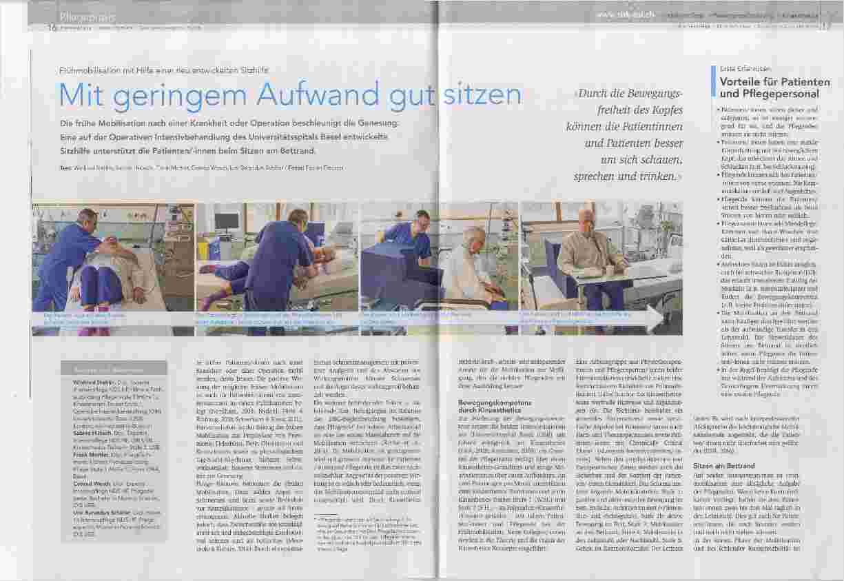 Vorschauseite 1: Mit geringem Aufwand gut sitzen
