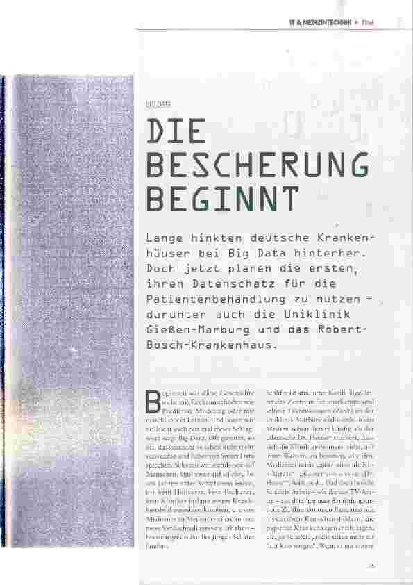 Vorschauseite 2: DIE BESCHERUNG BEGINNT
