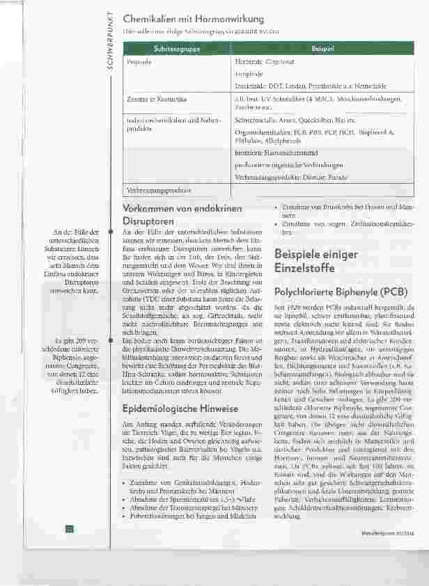Vorschauseite 2: Ostrogendominanz durch hormonaktive Umweltgifte