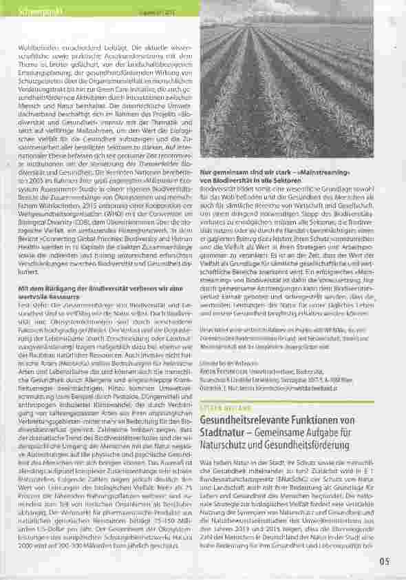 Vorschauseite 2: Biodiversität bewahrenWarum der Verlust der Vielfalt uns alle betrifft!