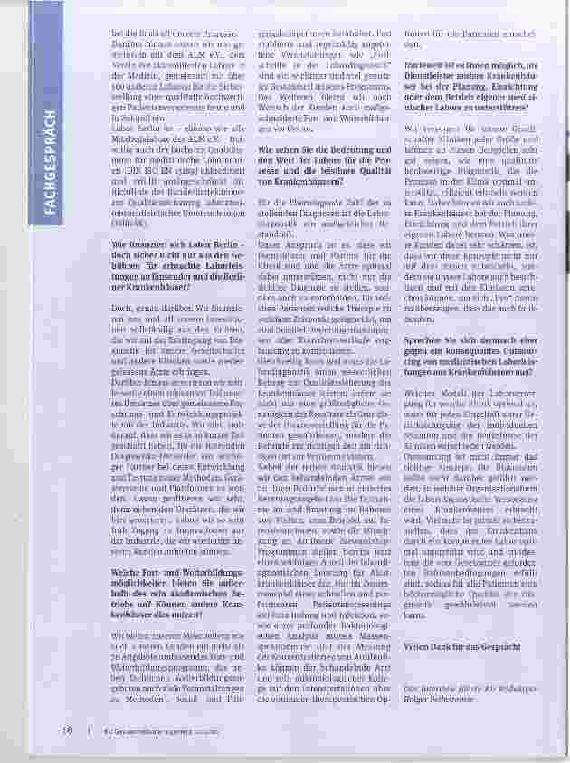 Vorschauseite 3: 50 % Charite - 50 % Vivantes