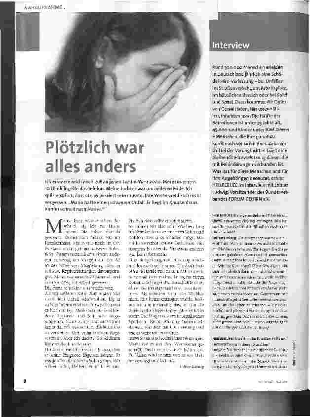Vorschauseite 1: Plötzlich war alles anders