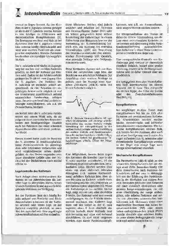 Vorschauseite 3: Der zentralvenöse KatheterIndikationen, Technik, Komplikationen und Pflege