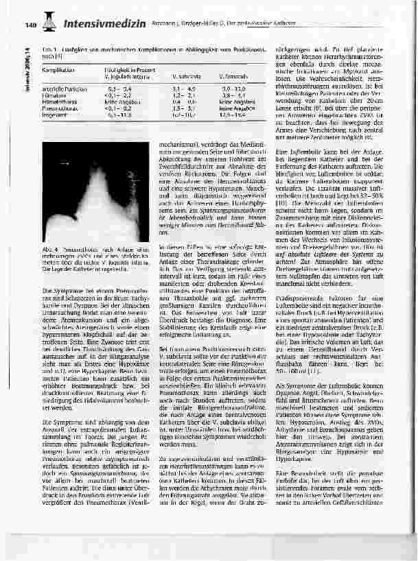 Vorschauseite 4: Der zentralvenöse KatheterIndikationen, Technik, Komplikationen und Pflege
