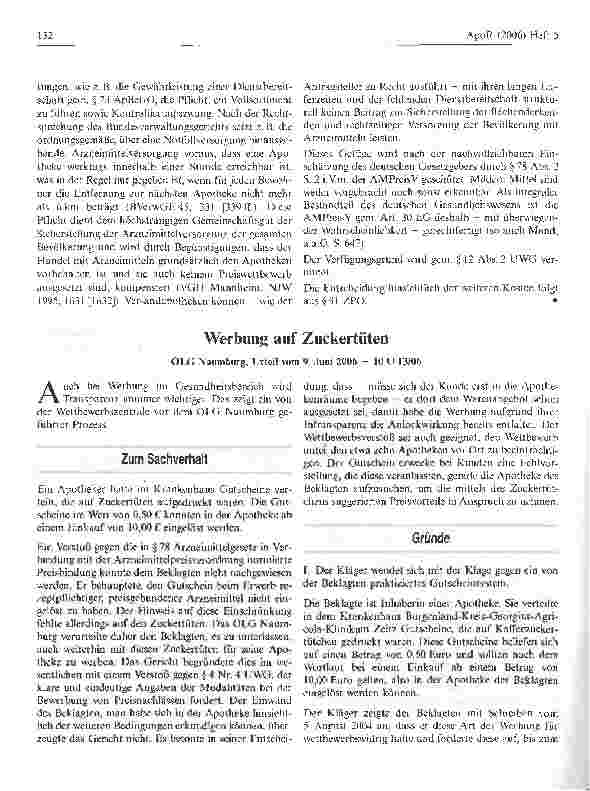 Vorschauseite 1: Werbung auf Zuckertüten