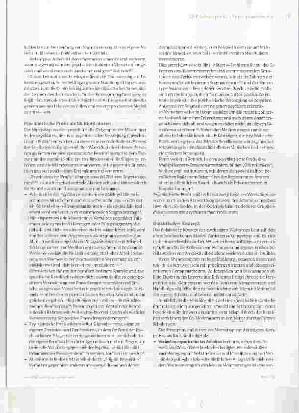 Vorschauseite 3: Antistigma-Kompetenz erlernen