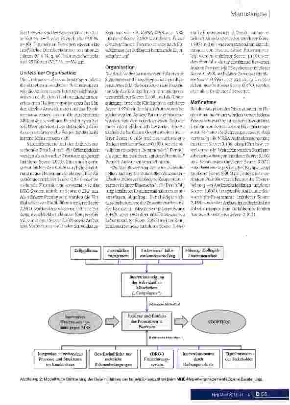 Vorschauseite 5: Innovationsanalyse zum Hygienemanagement bei multiresistenten Erregern in deutschen Krankenhäusern
