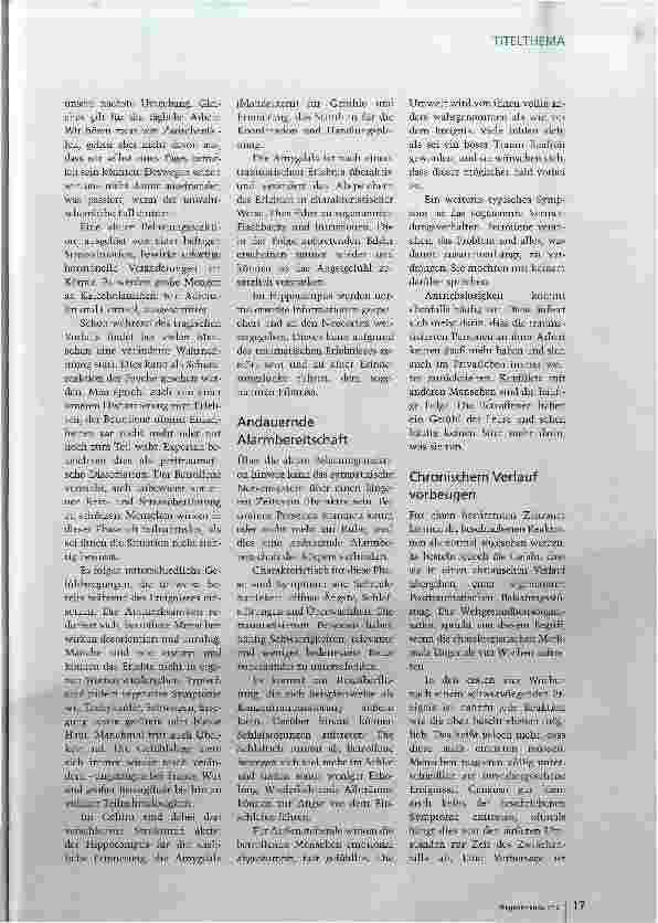 Vorschauseite 2: Wenn der unwahrscheinliche Fall eintritt