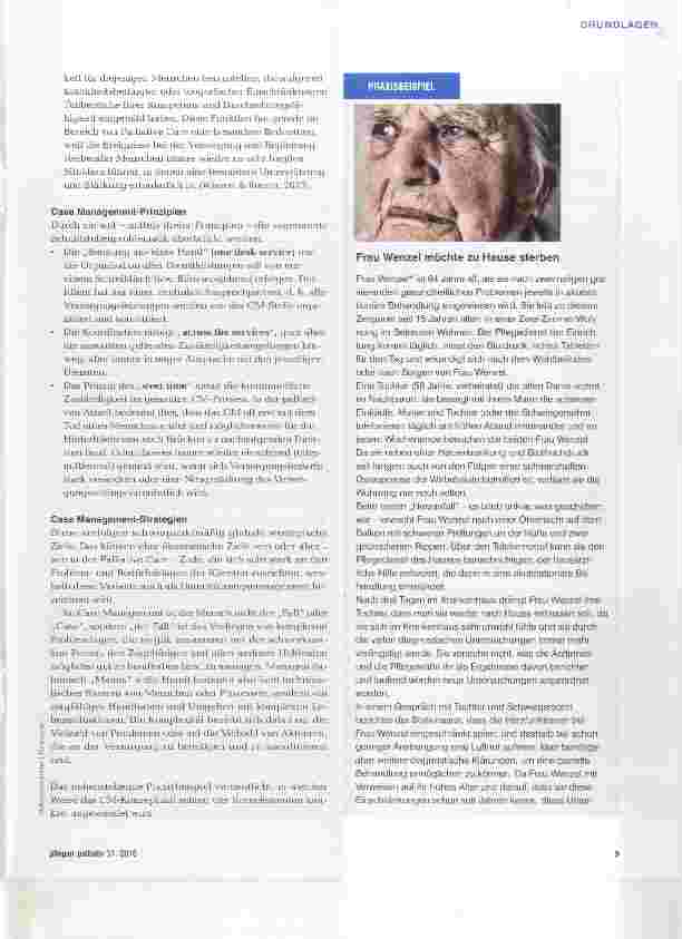 Vorschauseite 2: Case Management baut Brücken