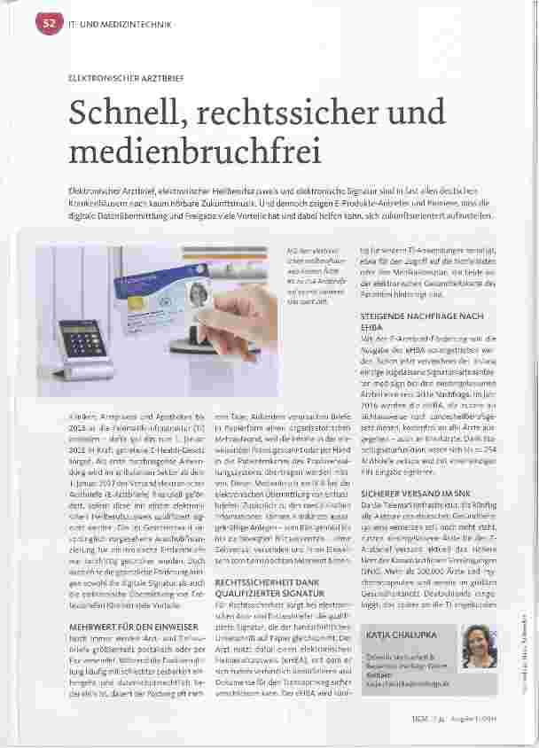 Vorschauseite 1: Schnell, rechtssicher und medienbruchfrei