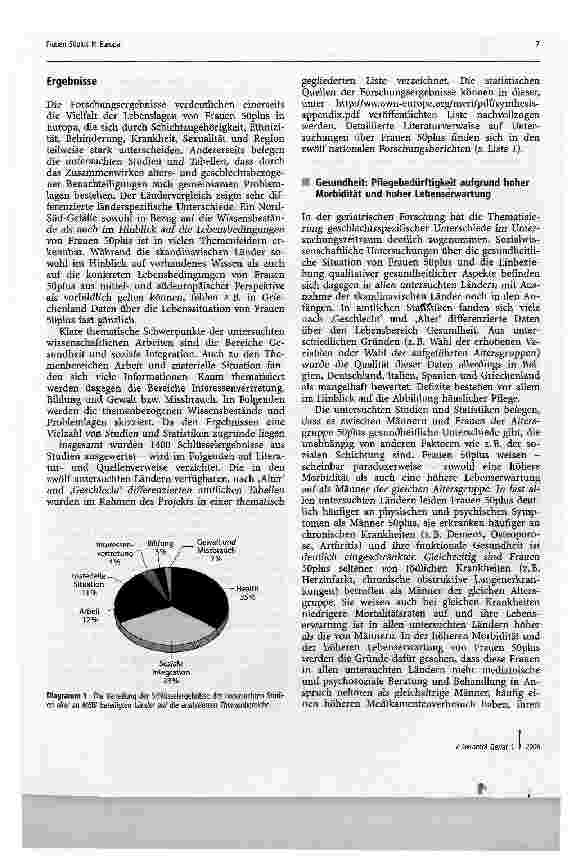 Vorschauseite 3: Lebensbedingungen von Frauen 5Oplus in Europa