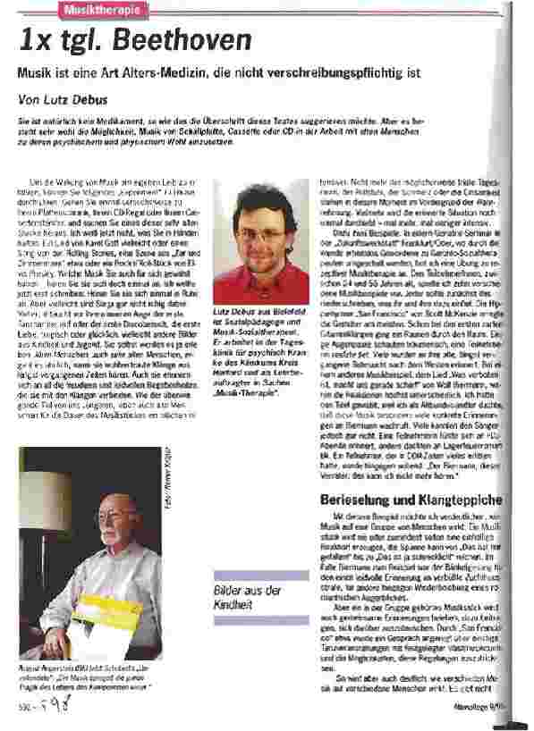 Vorschauseite 1: 1x tgl. Beethoven
