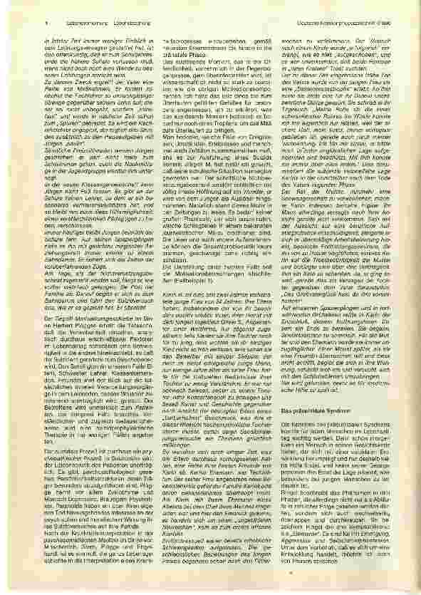 Vorschauseite 3: Lebensverneinung - Lebensbejahung