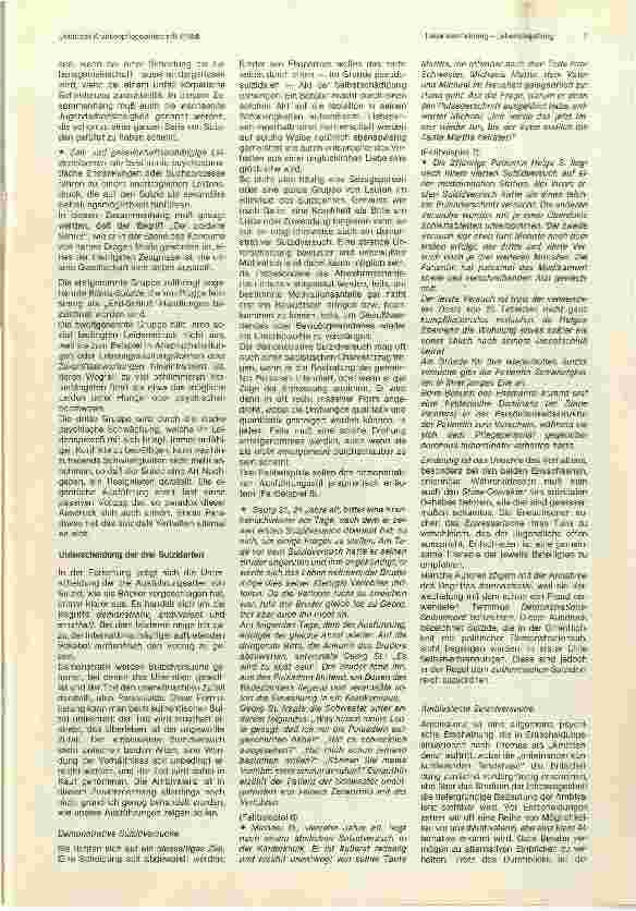 Vorschauseite 6: Lebensverneinung - Lebensbejahung