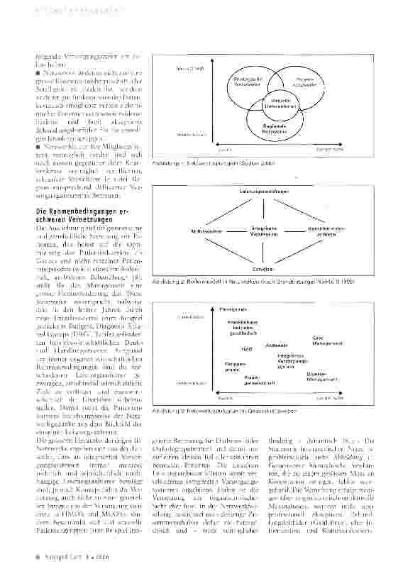 Vorschauseite 2: Welche Steuerungsinstrumente braucht ein Netz im Gesundheitswesen?