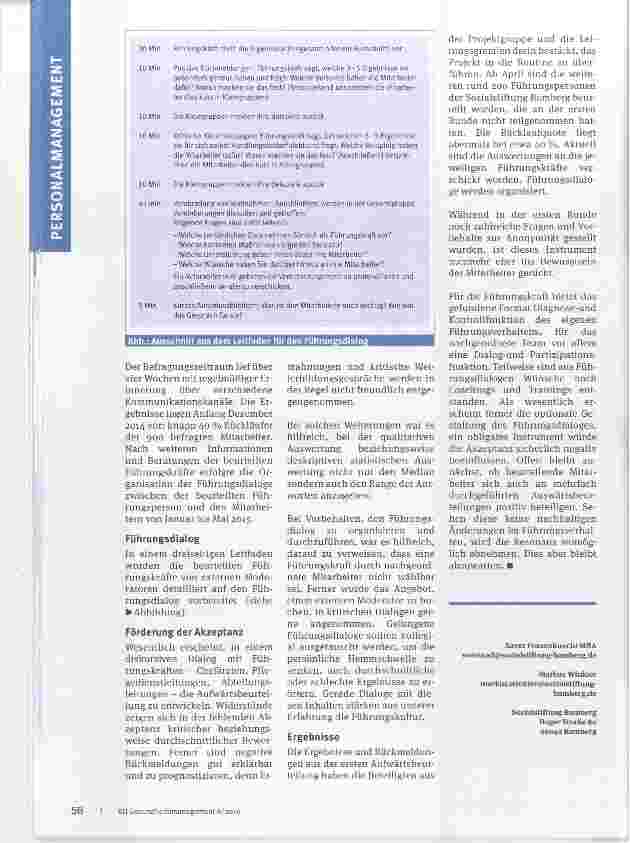 Vorschauseite 3: Ihr da oben! Aufwärtsbeurteilung als Beitrag zur Veränderung der Führungskultur in Gesundheitsunternehmen
