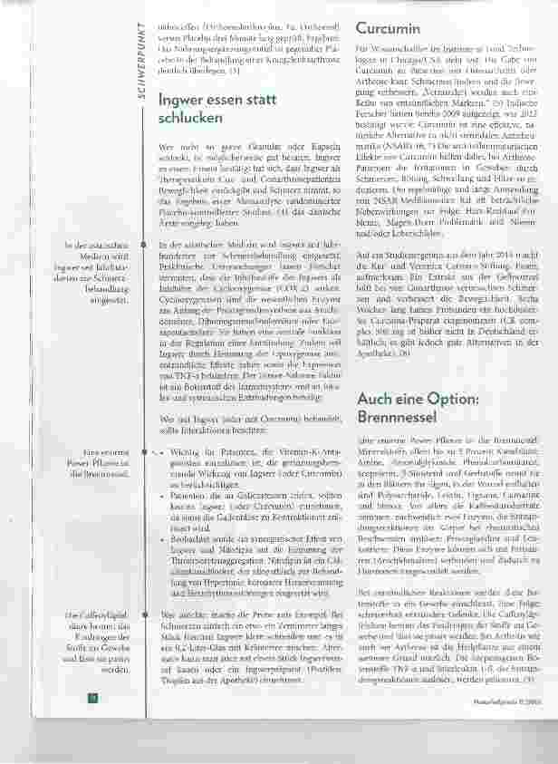 Vorschauseite 2: Arthrose: Heilpflanzen bringen Beweglichkeit zurück