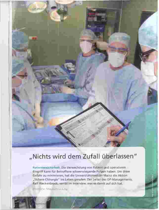 Vorschauseite 1: Nichts wird dem Zufall überlassen
