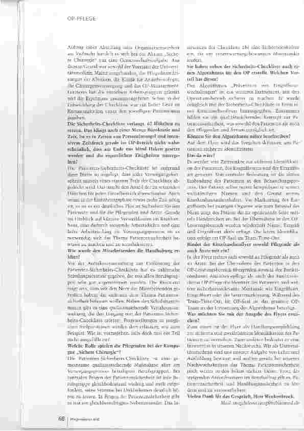 Vorschauseite 3: Nichts wird dem Zufall überlassen