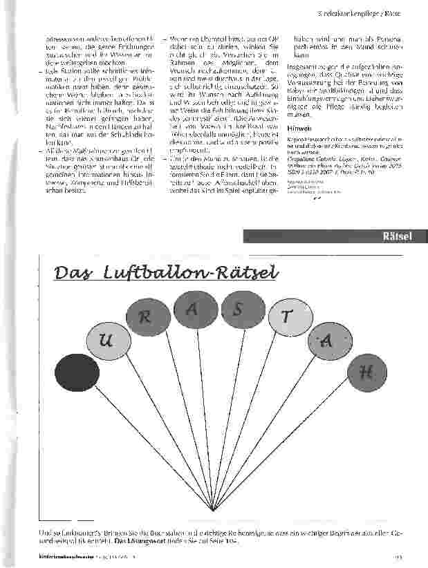 Vorschauseite 3: Gespaltene Gefühle bei Kindern mit Lippen-, Kiefer-, GaumenspaltenAnregungen für das Krankenhauspersonal