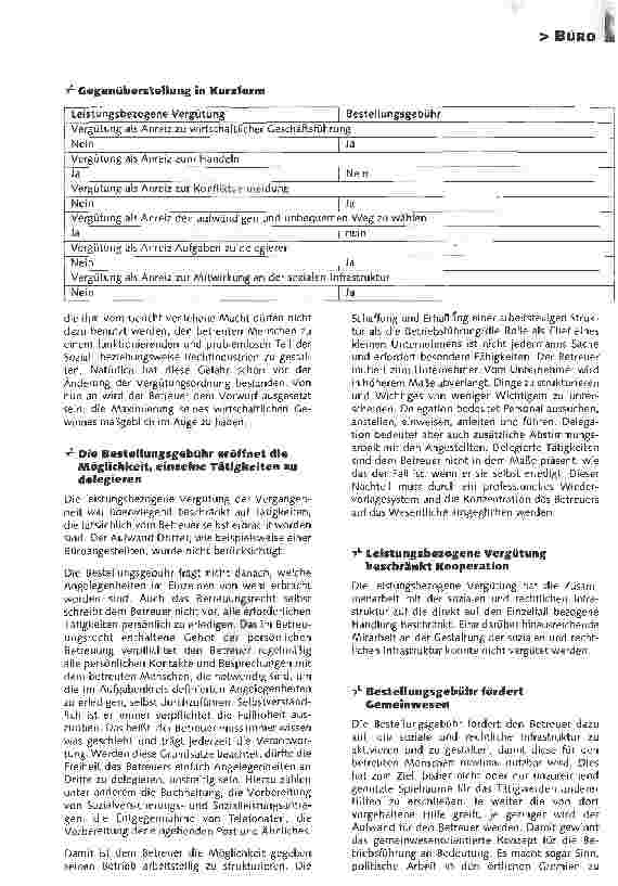 Vorschauseite 4: Pauschalvergütung: veränderte Arbeitssituation für BetreuerVon der Lust zur Arbeit, der Motivation und geänderten Anforderungen an die Selbstdisziplin