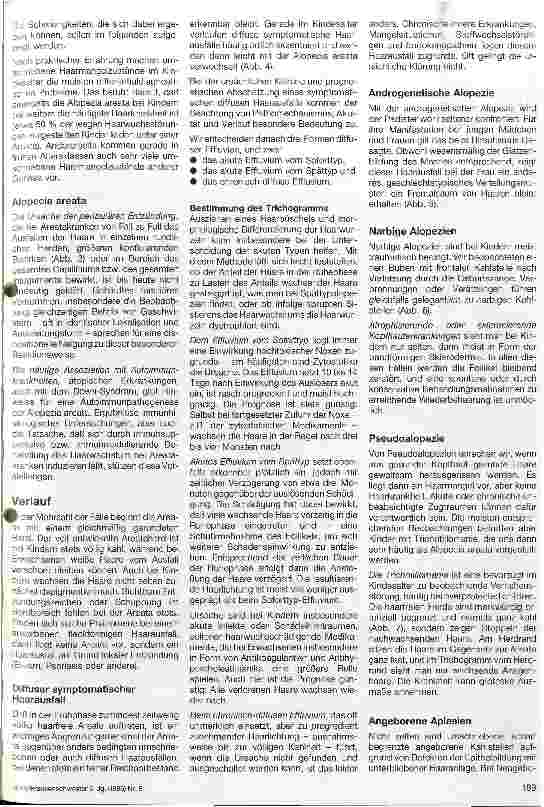 Vorschauseite 4: Krankhafte Veränderungen der Hautanhangsgebilde Symptome mit Signalfunktion