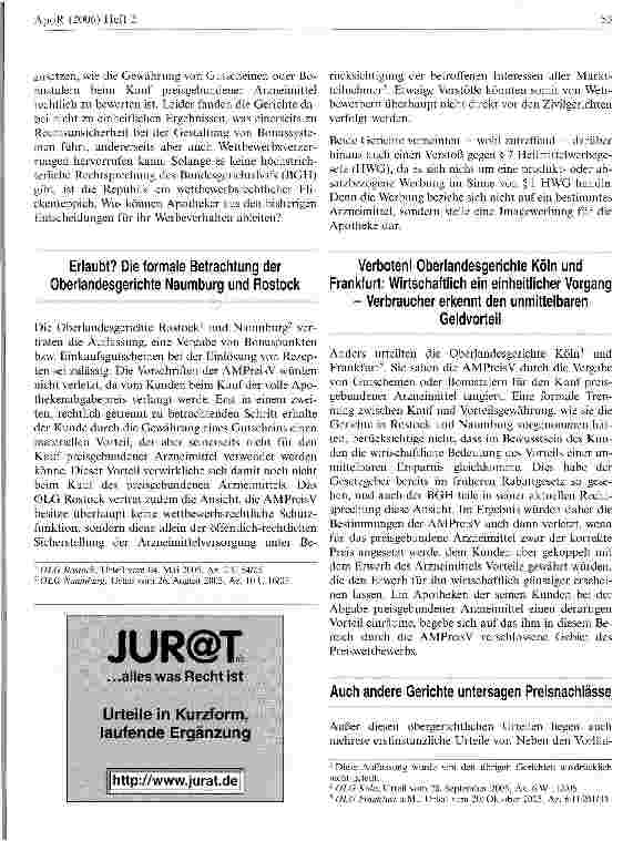 Vorschauseite 2: Erlaubt oder verboten? - Gutscheine und Bonuspunkte für Rezepte