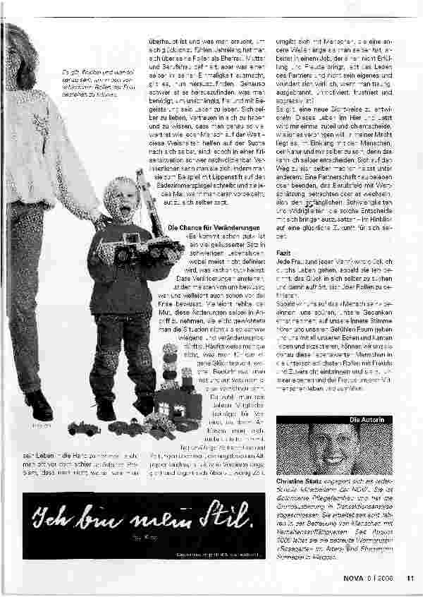 Vorschauseite 2: Durch die Krise zur eigenen Identität?