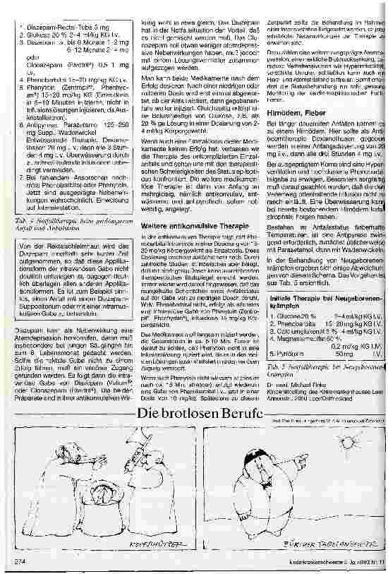 Vorschauseite 3: Notfallbehandlung bei Bewußtlosen und Krampfanfälligen